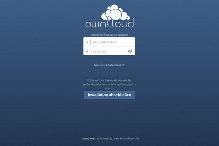 Mit Ubuntu ist die Installation von ownCloud rasch erledigt. Greifen Sie jetzt von einem PC im Netzwerk auf den Owncloud-Ser...