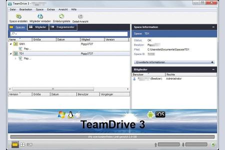 Teamdrive nutzt Web-DAV für Arbeitsgruppen
