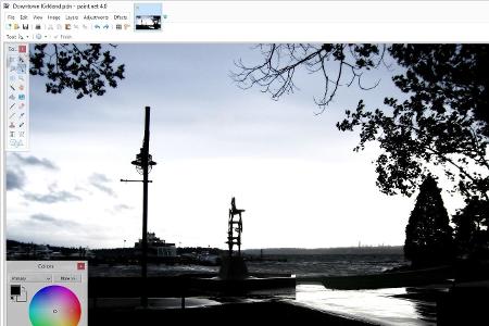 PaintNET - Bilder lassen sich mit PaintNET bearbeiten