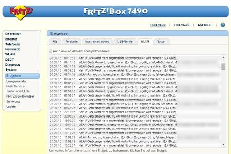 Die Protokolldaten des Routers können Aufschluss darüber geben, ob ein Fehler beim Verbindungsaufbau aufgetreten ist und wor...