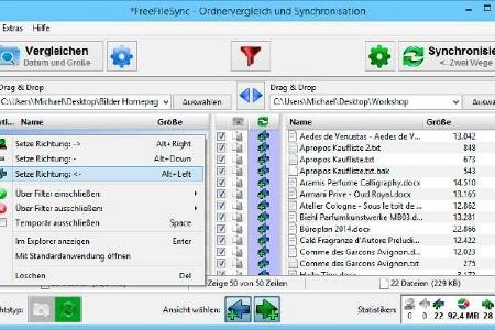 Free File Sync kann sowohl synchronisieren als auch Backups erstellen.