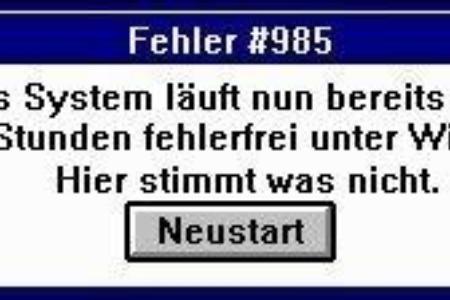 Sicher darf an der Echtheit dieser Meldung gezweifelt werden, aber manche werden einen wahren Kern nicht abstreiten wollen.