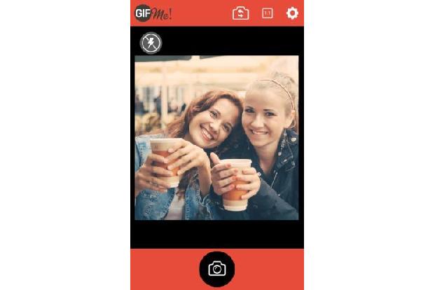 Mit der Android-App „Gif Me! Camera“ lassen sich kurze Animationen aufzeichnen, mit einem Farbfilter versehen, als GIF-Datei...