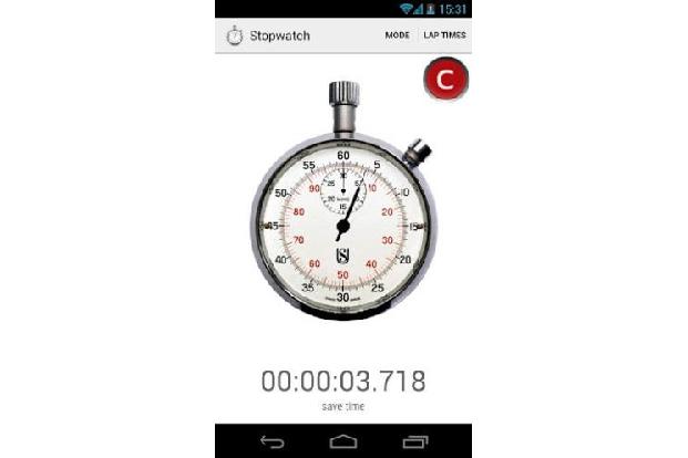 Eine Stoppuhr und einen Countdown-Timer vereint die App Ultimate Stopwatch & Timer. Beide funktionieren genau wie ihre nicht...