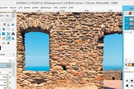 Gimp Portable - Gimp Portable bietet zum Verschönern von Fotos sehr praktikable Funktionen für Farboptimierung, Fehlerretusc...