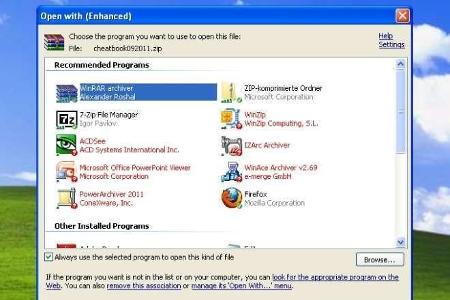 OpenWith Enhanced - Bei OpenWith Enhanced handelt es sich ebenfalls um eine Verbesserung des Windows Explorers. Dieses Tool ...