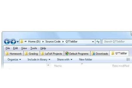 QTTabbar - Mittels des kostenlosen QTTabbar lässt sich der Explorer um eine praktische Tab-Funktion ergänzen.