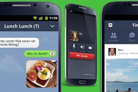 Einfach und effizient: Mit Line telefonieren Sie über Ihre Datenverbindung kostenlos. Chatten ist ebenso unkompliziert – ega...