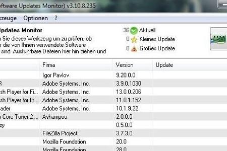 Wenn Sie auf der Suche nach einem umfangreichen Tool sind, welches Ihnen Updates selbst zu eher unbekannten Programmen nennt...