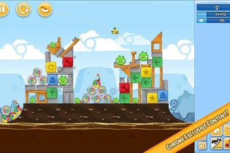 Angry Birds: Auch im Chrome Webstore ist dieser beliebte Spieleklassiker verfügbar.