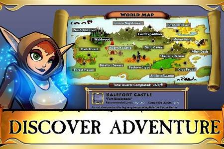 Pocket Legends: Sie haben die Aufgabe, eine World Of Warcraft nachempfundene Welt zu erkunden.