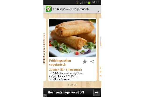 Rezepte aus Kochbuch Free