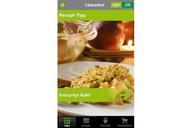 AOK glutenfreie Rezepte