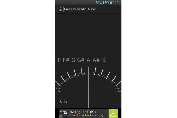 Acurate Chromatischer Tuner