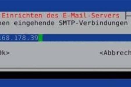 Exim leitet die E-Mails für Sie an den E-Mail-Anbieter weiter.