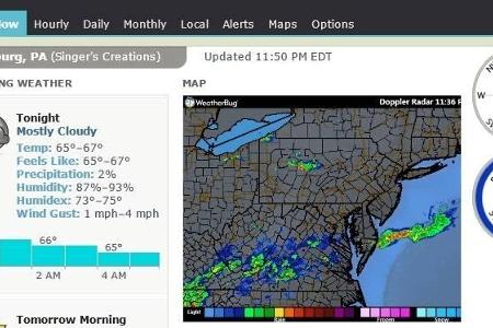 Weather Watcher Live - Sie holen sich mit dem Weather Watcher Live eine Wetterstation, die Sie jederzeit exakt über das loka...