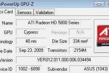 GPU-Z - Sie erhalten mit dem Gratis-Tool GPU-Z genaue Informationen zu Ihrem Grafikchip oder Ihrer Grafikkarte und deren Fun...