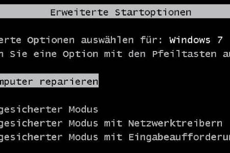 Die wichtigsten Optionen für die Reparatur sind 