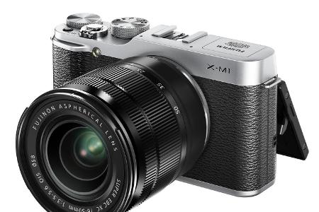 Platz 1: Fujifilm X-M1
Die Fujifilm X-M1 wird mit einem Kit-Objektiv geliefert, bietet ein exzellentes Bild und lässt sich l...
