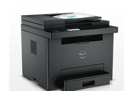 Der Dell Color MFP E525w hat eine Anbindung an den Cloud-Dienst Dell Document Hub.