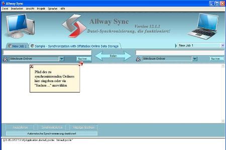 Allway Sync - Daten zwischen Rechnern synchronisieren - Dieses intelligente Synchronisationstool speichert Daten ab und sync...