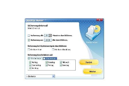Backup Maker - Backup-Aufträge einfach erzeugen - Dieses Tool ist in der Lage, Daten vollautomatisch zu sichern. Die Sicheru...