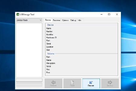 USB Image Tool - Aus Daten auf USB-Sticks Image-Dateien erstellen - Das kostenlose USB Image Tool erstellt auf Wunsch das Im...