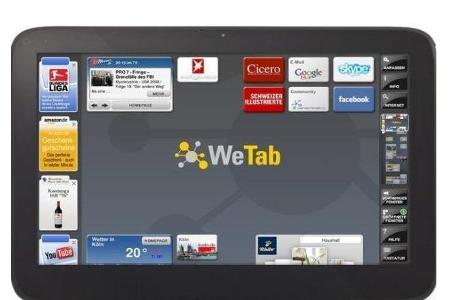WeTab - Mit dem WeTab wurde eine Konkurrenz für das iPad vorgestellt. Eigentlich handelte es sich um ein Linux-Tablet. Bei d...