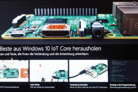 Um das Internet der Dinge voranzutreiben, hat Microsoft Windows 10 IoT Core als Alternative zu Raspbian entwickelt.