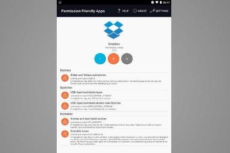 Die App Permission Friendly hilft dabei, einfach und schnell herauszufinden, welche Berechtigungen sich hinter den teils kry...