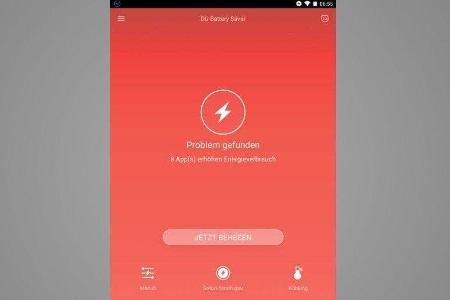 Die App DU Battery Safer ermöglicht es, die Smartphonestatistik auszuwerten und zu ermitteln, welche Komponenten die meiste ...