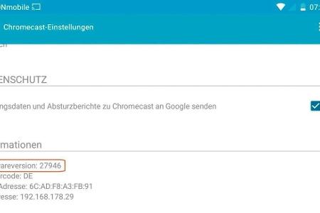 Nach erfolgreichen Firmware-Update des Chromecast-TV-Sticks klappt die Ansteuerung über die Fernbedienung. Voraussetzung, de...