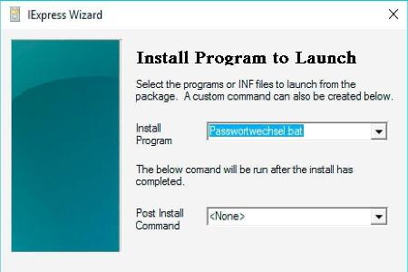 Mit dem Tool Iexpress Wizard lassen sich Dateien in selbstextrahierende Archive erstellen oder BAT-Dateien in EXE-Dateien um...