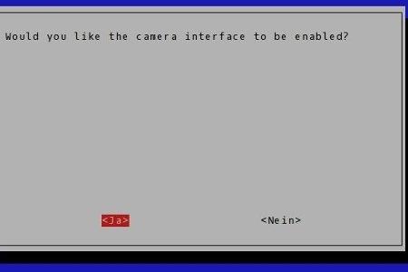 Hier lässt sich das Kamera-Modul aktivieren.