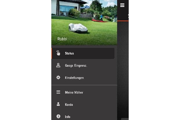 Die Husqvarna Smartphone-App unter iOS.