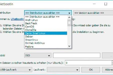 Das Tool Unetbootin schreibt Linux-Systeme unter Windows, Linux, Mac-OS X: Die Oberfläche des Tools ist auf allen Betriebssy...