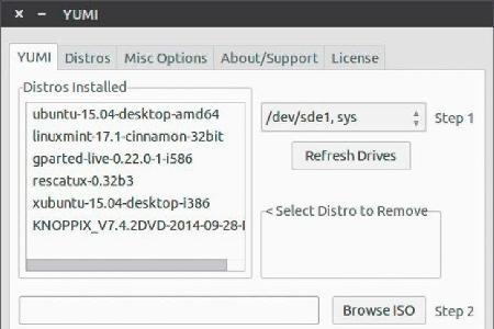 Das Tool Yumi erstellt aus ISO-Dateien einen bootfähigen USB-Stick mit mehreren Systemen.