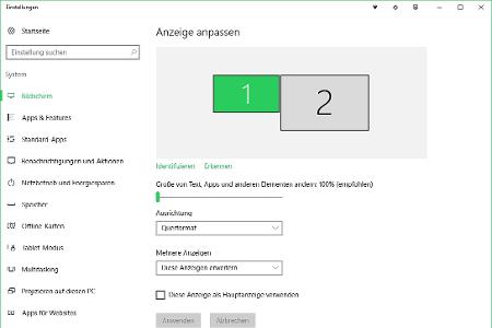Windows bietet für die Verwaltung mehrerer Monitore nur grundlegenden Optionen.