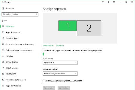 Windows bietet für die Verwaltung mehrerer Monitore nur grundlegenden Optionen.