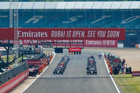 Start - GP 70 Jahre F1 - England - Silverstone