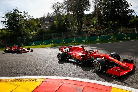 Sebastian Vettel - Ferrari - GP Belgien 2020 - Spa-Francorchamps