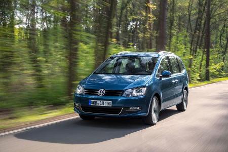 VW Sharan Facelift Fahrbericht 2015