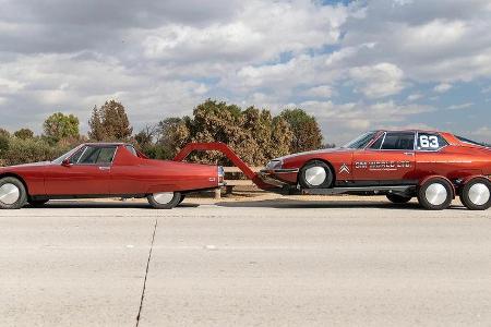 1973er Citroën SM Custom Pickup und 1972er Citroën SM Land Speed Racer