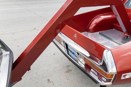 1973er Citroën SM Custom Pickup und 1972er Citroën SM Land Speed Racer