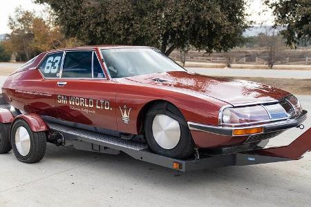 1973er Citroën SM Custom Pickup und 1972er Citroën SM Land Speed Racer
