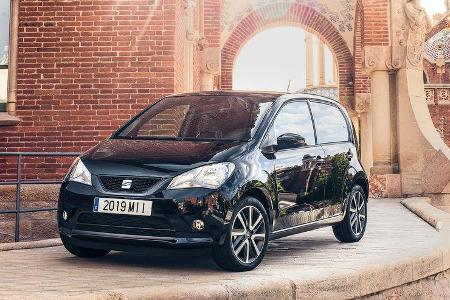 Mit seiner 32,3 kWh großen Batterie schafft auch der Seat Mii electric 260 Kilometer.