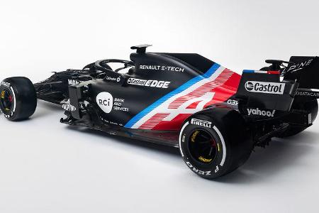 Alpine A521 - Formel 1 - Lackierung