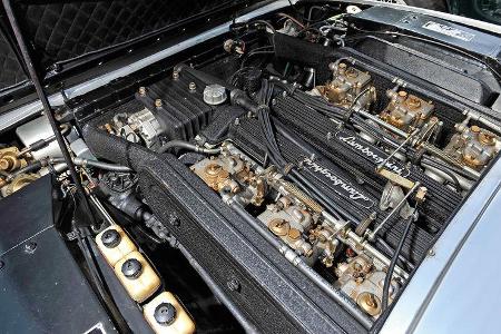 Lamborghini Jarama 400 GT, Motor