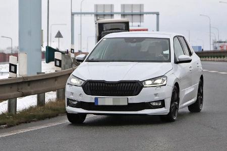 Erlkönig Skoda Fabia