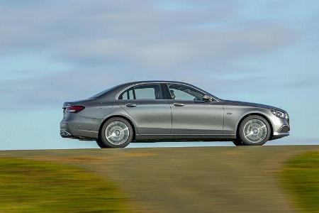 Audi A6 50 TFSI e Quattro, Mercedes E 300 e 4Matic Vergleichstest, ams0121